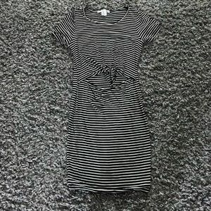 caution to the wind t-shirt dress